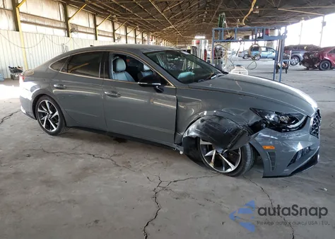 2021 Hyundai Sonata Sel Plus из США, поврежденный, VIN 5NPEJ4J26MH069648